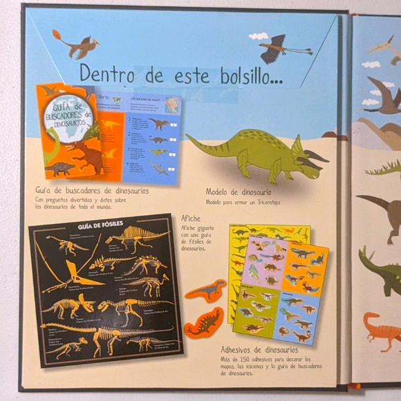 NWT!! Atlas de Dinosaurios Para Niños - Picture 3 of 4